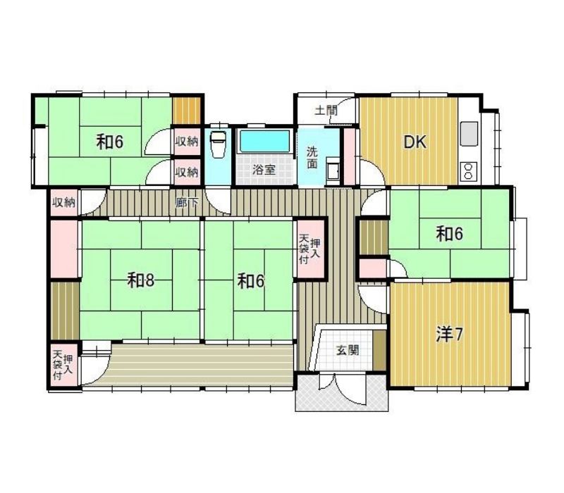 青梅市今井　平屋建て貸倉庫