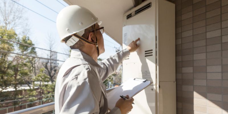 不動産賃貸管理の設備点検の写真